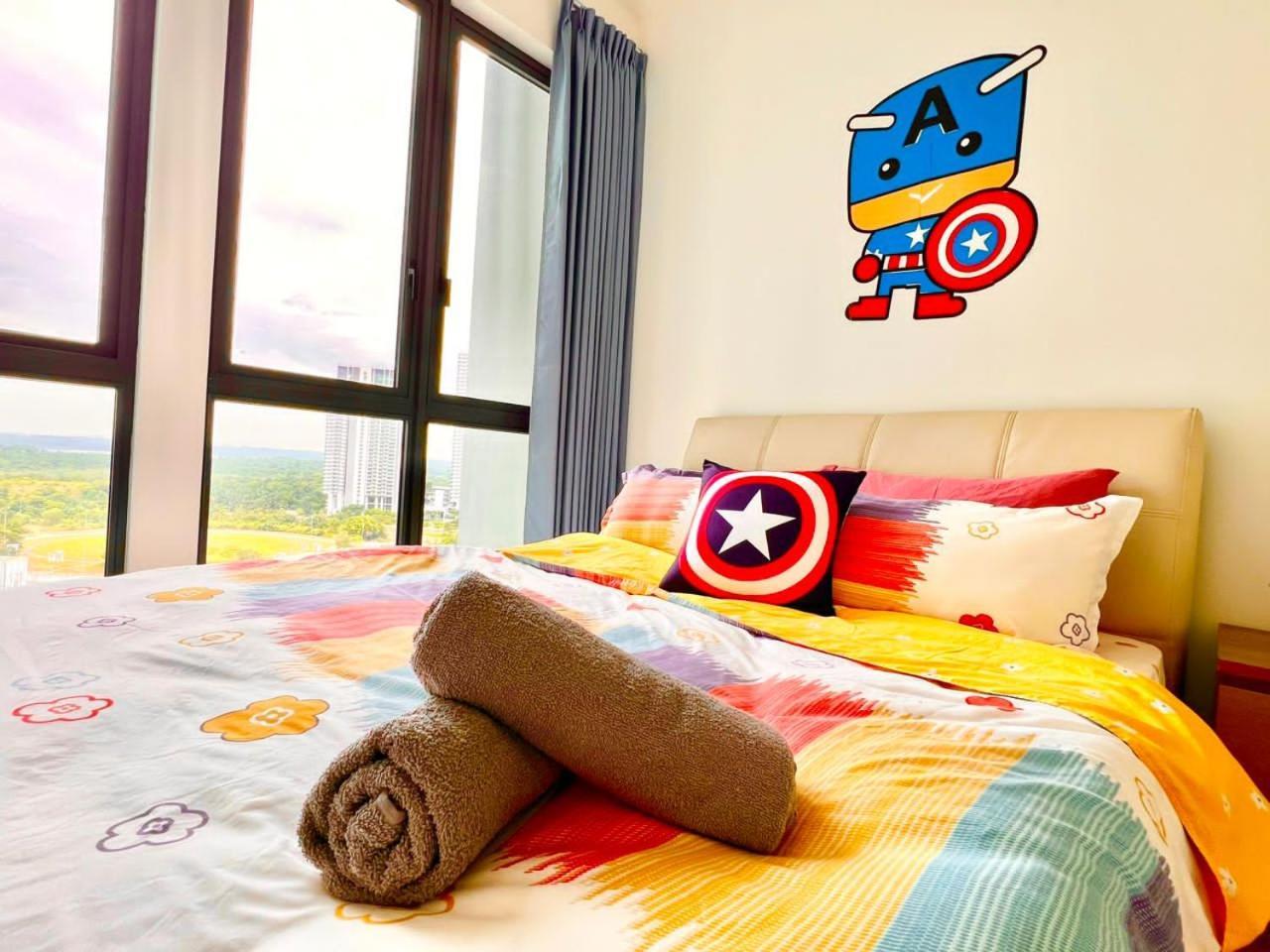 Legoland-Happy Wonder Love Suite-Elysia- Max8Pax-With Garden-Pool View 努沙再也 外观 照片